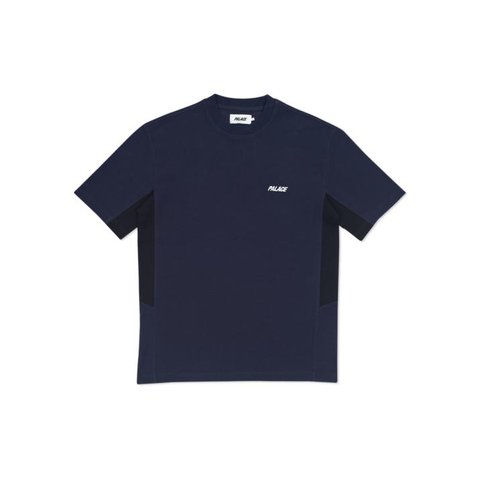 SQUARE WEAVE HEAVY T-SHIRT NAVY