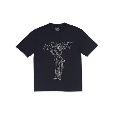 P STATUE T-SHIRT BLACK