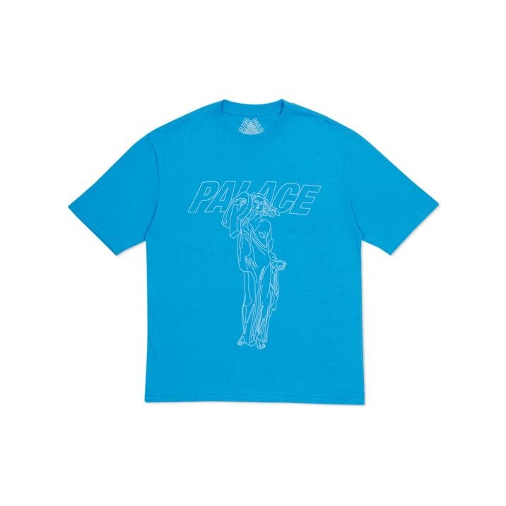 P STATUE T-SHIRT CMYK BLUE