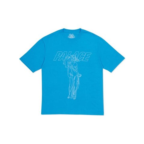 P STATUE T-SHIRT CMYK BLUE