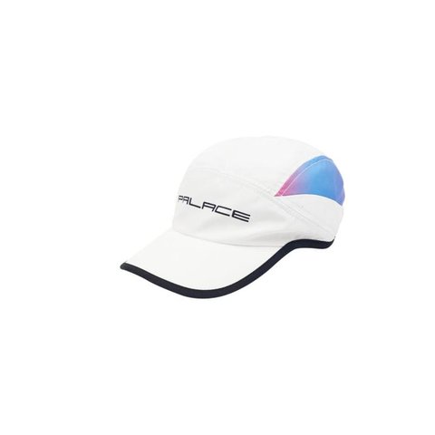 Palace FADER RUNNING HAT WHITE SHELL