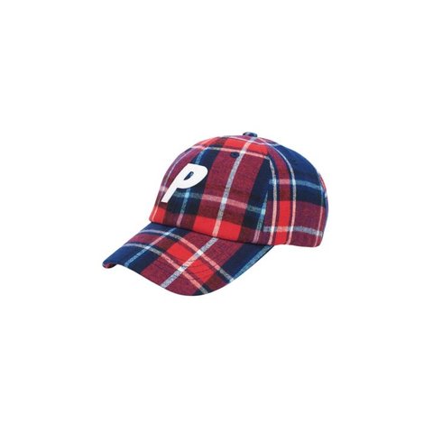 Palace P 6-PANEL RED / BLUE / PLUM FLANNEL