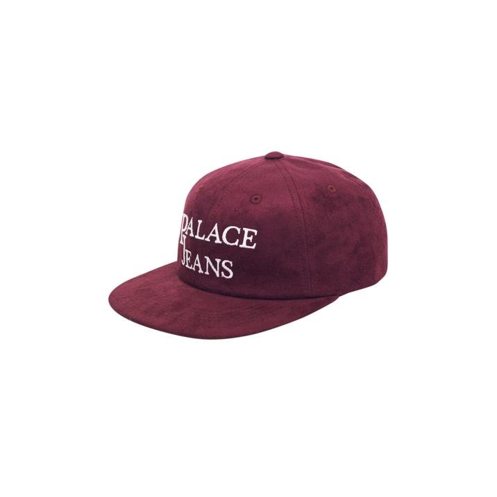 PJ'S 6-PANEL BURGUNDY SUEDE