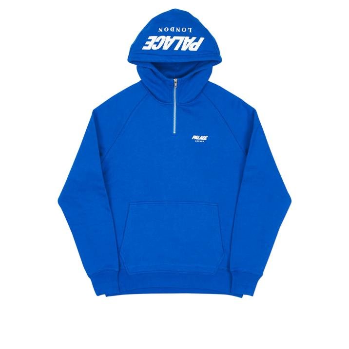 CUSTOM 1/4 ZIP HOOD ROYAL