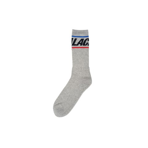 Palace BASICALLY A SOCK GREY MARL - Colorway