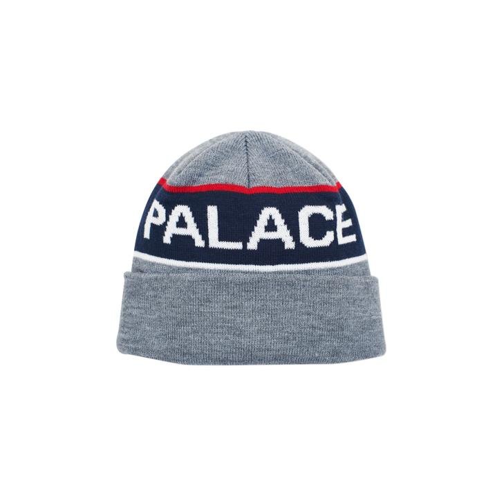 PALACE HANDLE BEANIE GREY MARL