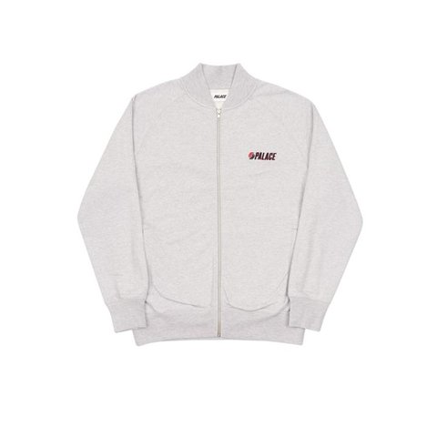 BLAZED ZIP BOMBER GREY MARL