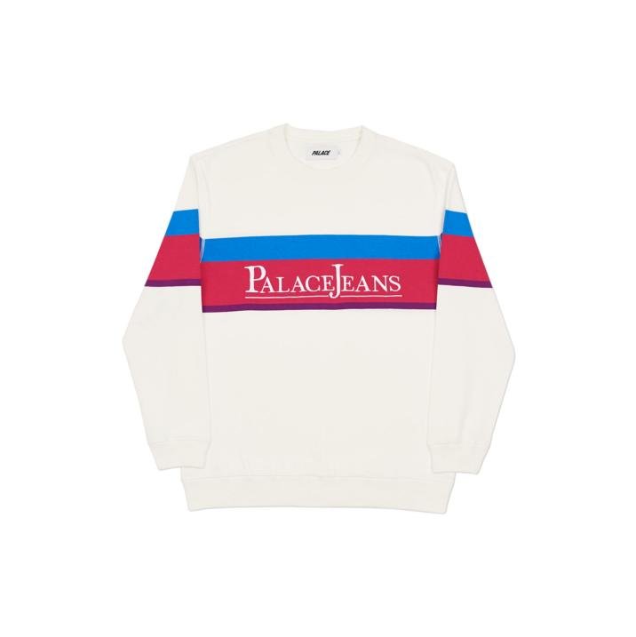 PALACE JEANS CREW WHITE