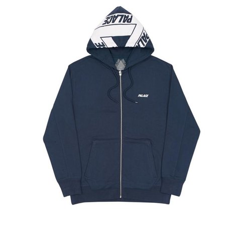 Palace BIG TRI-FERG ZIP HOOD NAVY