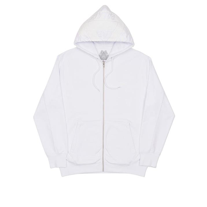 BIG TRI-FERG ZIP HOOD WHITE