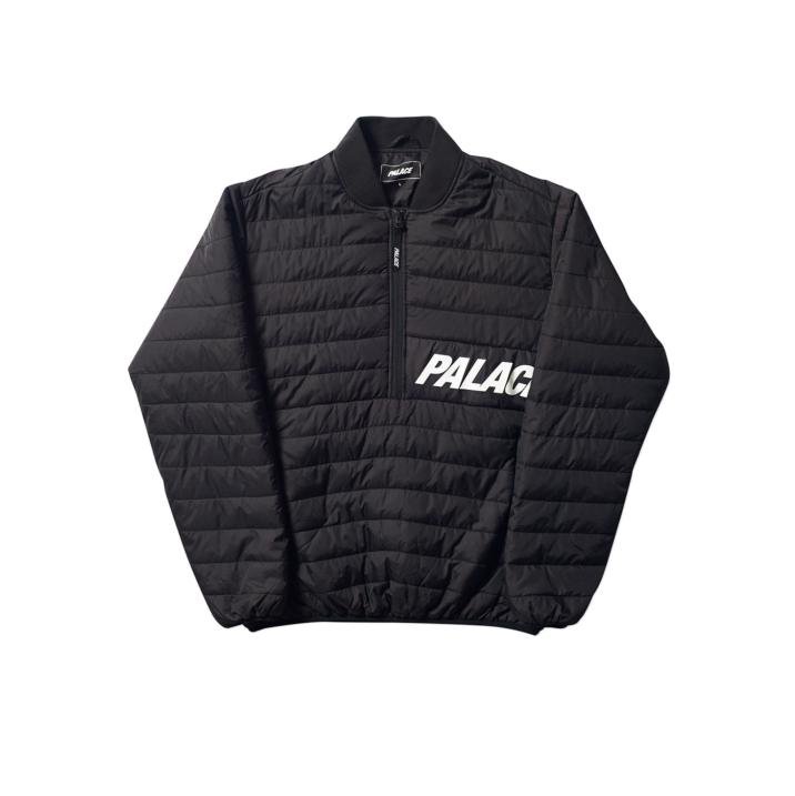 HALF ZIP PACKER BLACK / BLACK