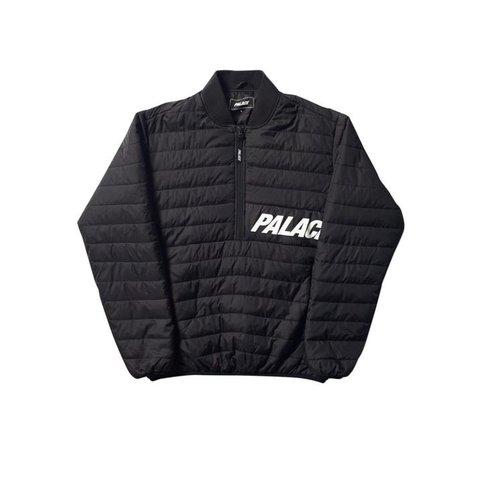 Palace HALF ZIP PACKER BLACK / BLACK