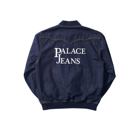 Palace PALACE JEANS BOMBER INDIGO RINSE - Colorway