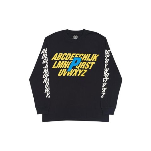 Palace ALPHA LONGSLEEVE BLACK