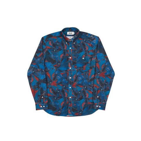 Palace WARP PATTERN SHIRT TEAL
