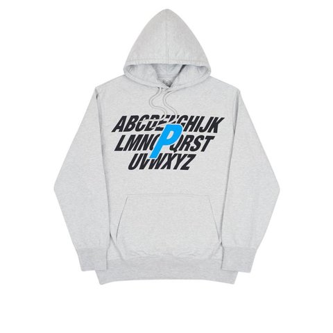 Palace ALPHA HOOD GREY MARL