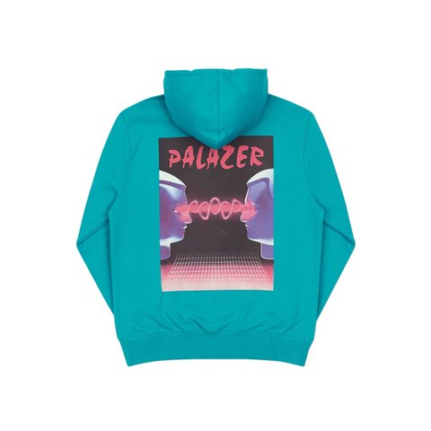Palace PALAZER HOOD SEA GREEN - Colorway
