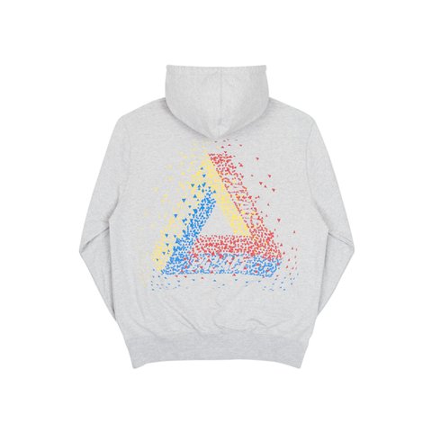 Palace TRI-FLECT HOOD GREY MARL - Colorway
