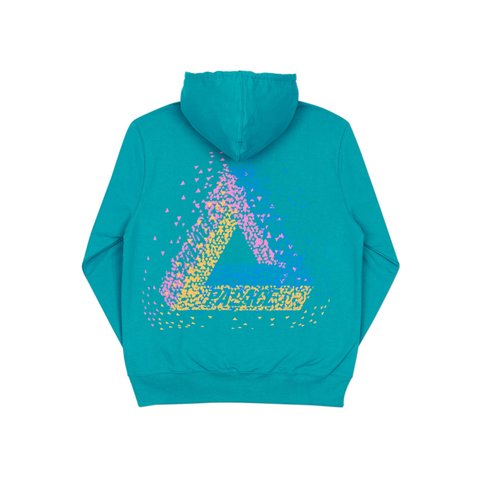 Palace TRI-FLECT HOOD SEA GREEN - Colorway