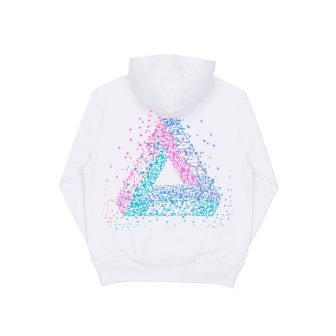Palace TRI-FLECT HOOD WHITE - Colorway