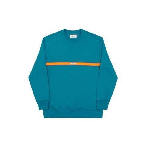 Palace 320 LINES CREW GREEN