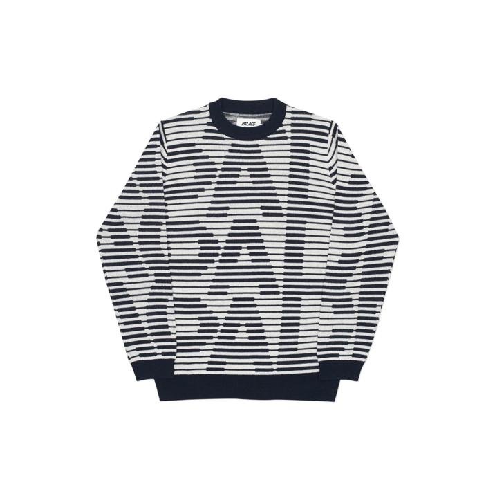REP KNIT BLACK / WHITE