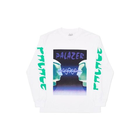 Palace PALAZER LONGSLEEVE WHITE