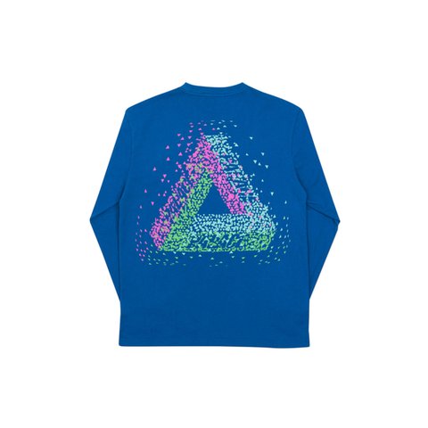 Palace TRI-FLECT LONGSLEEVE BLUE - Colorway