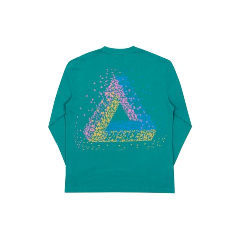 Palace TRI-FLECT LONGSLEEVE SEA GREEN - Colorway
