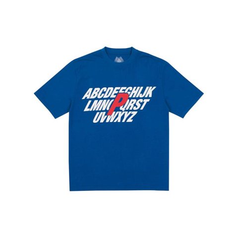 Palace ALPHA T-SHIRT BLUE