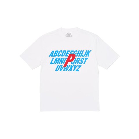 Palace ALPHA T-SHIRT WHITE