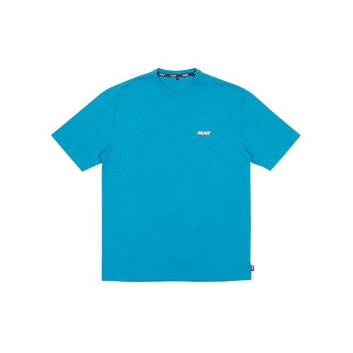 BASICALLY A T-SHIRT TEAL BLUE