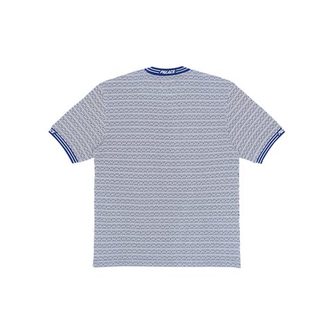 Palace MACRO P HEAVY T-SHIRT BLUE / WHITE - Colorway