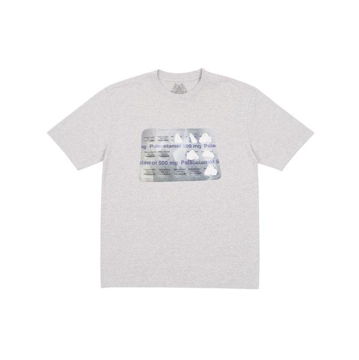 PALACETAMOL T-SHIRT GREY MARL