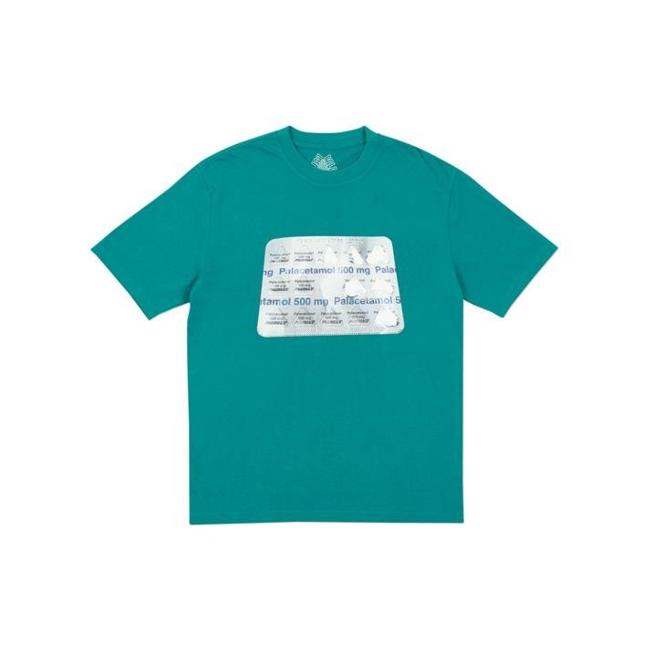 PALACETAMOL T-SHIRT SEA GREEN