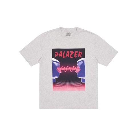 Palace PALAZER T-SHIRT GREY MARL