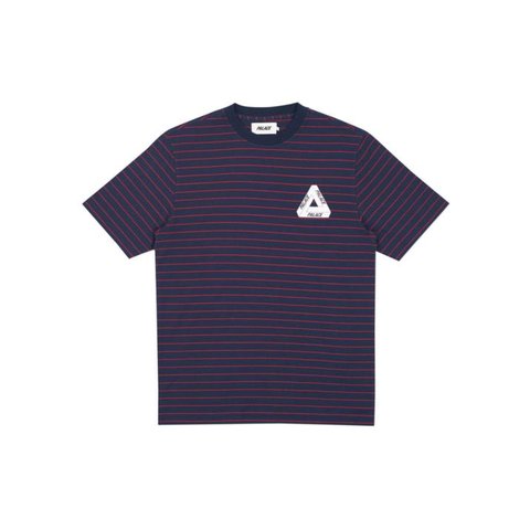 Palace PETIT STRIPE 220 T-SHIRT NAVY / RED