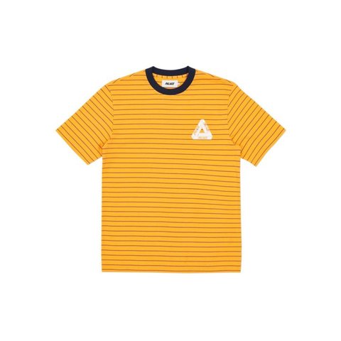 Palace PETIT STRIPE 220 T-SHIRT ORANGE / PURPLE