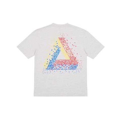 Palace TRI-FLECT T-SHIRT GREY MARL - Colorway