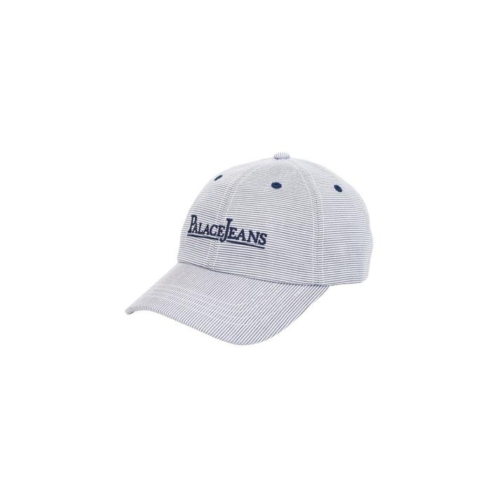 PJ'S 6-PANEL NAVY / WHITE STRIPES