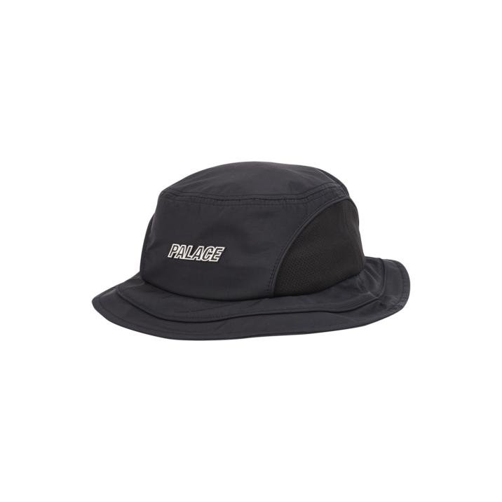 MOUNTAIN SHELL BUCKET HAT BLACK