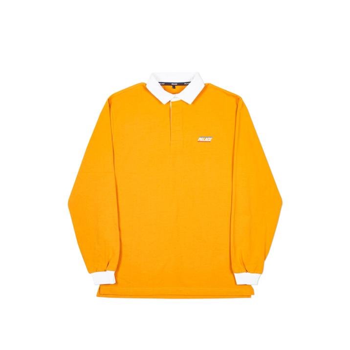 BASICALLY A RUGBY TOP ORANGE