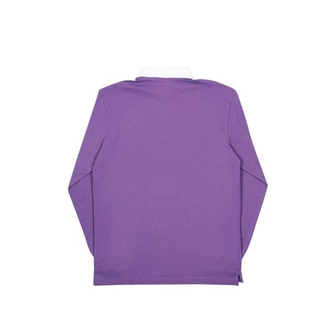 Palace BASICALLY A RUGBY TOP PURPLE - Colorway