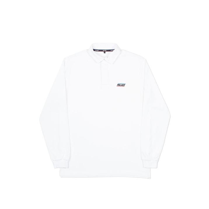 BASICALLY A RUGBY TOP WHITE