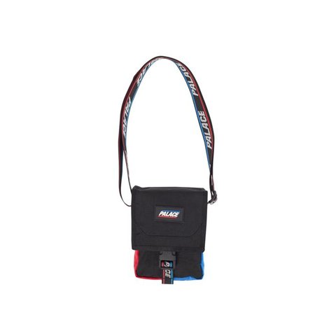 Palace GENIUS SHOT BAG BLACK