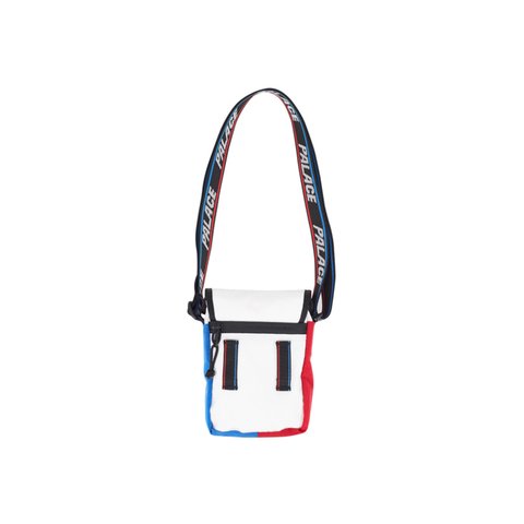 Palace GENIUS SHOT BAG WHITE - Colorway