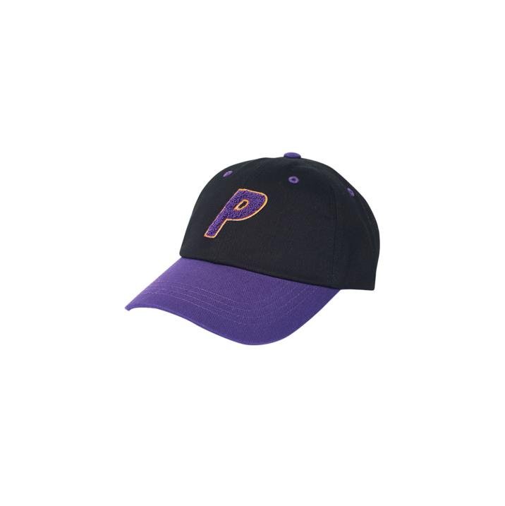 CHENILLE O' NEAL 6-PANEL BLACK / PURPLE