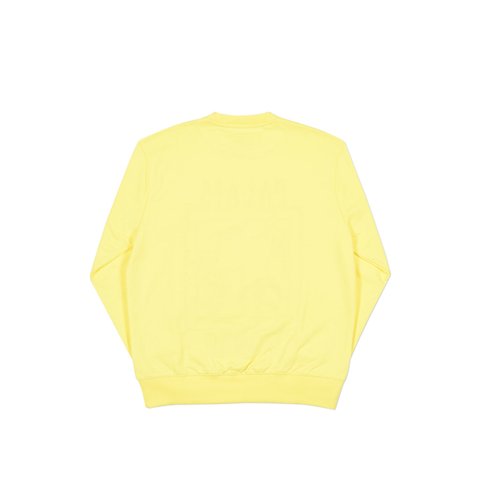 Palace DANSE-CREW CREW LIGHT YELLOW - Colorway