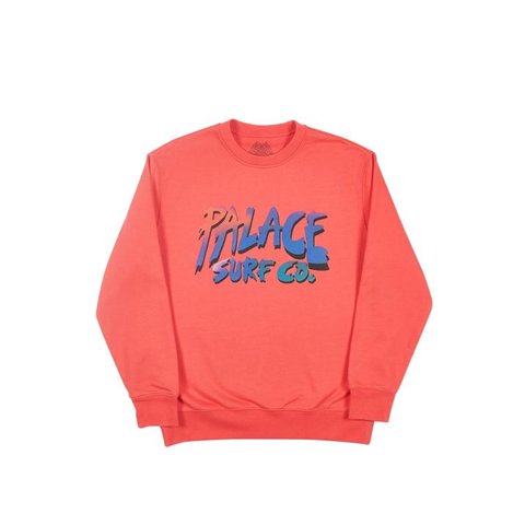 Palace SURF CO CREW LIGHT RED