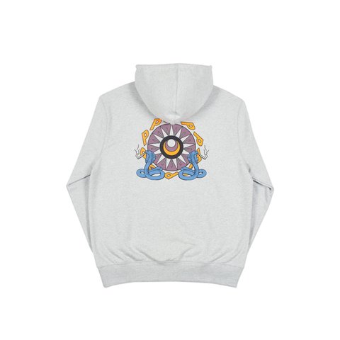 Palace BUNNING SNAKE HOOD GREY MARL - Colorway